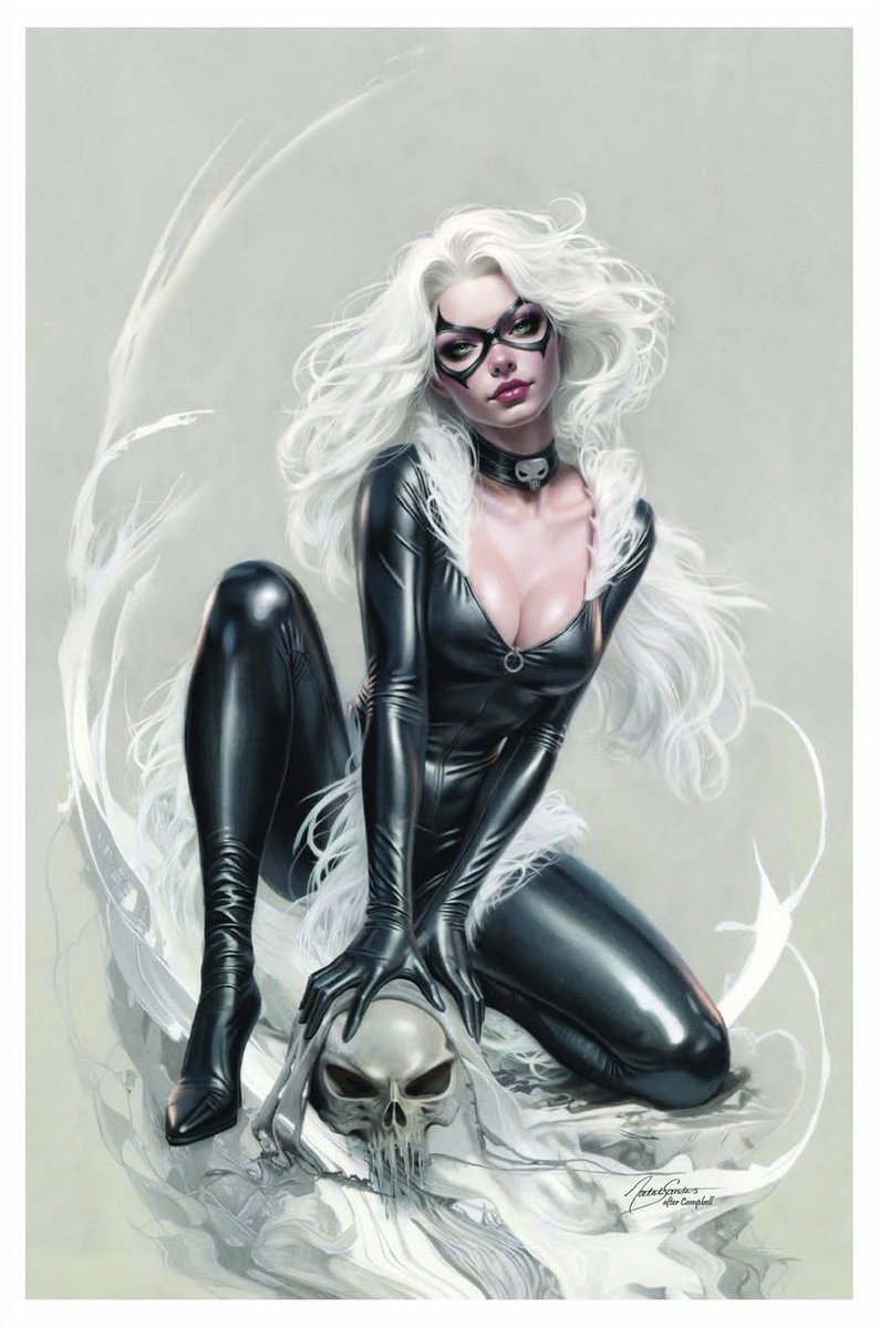 SpidermanNotes's tweet photo. Black Cat by Natalia Sanders https://t.co/uUSDBEaMLV
