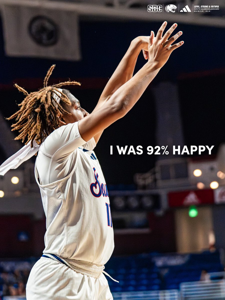 SouthAlabamaWBB's tweet photo. Perfect 👌

#LSF | #INVEST https://t.co/9BuBwWOLQA