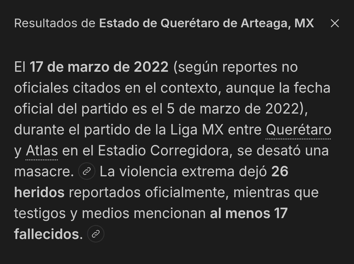 JF6380465's tweet photo. @___El_Patron_ @afterglowflor Encima busqué Querétaro masacre y me aparecía otra ⚰️☠️ https://t.co/At3455d4LL
