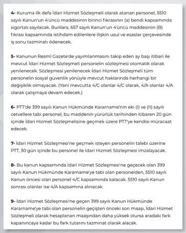 BHSIstanbul15's tweet photo. PTT İLE İLGİLİ KANUN TEKLİFİ TBMM GENEL KURULUNDA KABUL EDİLDİ.

PTT’de 399 sayılı Kanun Hükmünde Kararname kapsamında çalışan personelin diğer kamu kurum ve kuruluşlarına nakillerinin gerçekleşebilmesi için hazırlanan kanun teklifi, TBMM Genel Kurulunda kabul edildi. https://t.co/iCuTMNeW6M