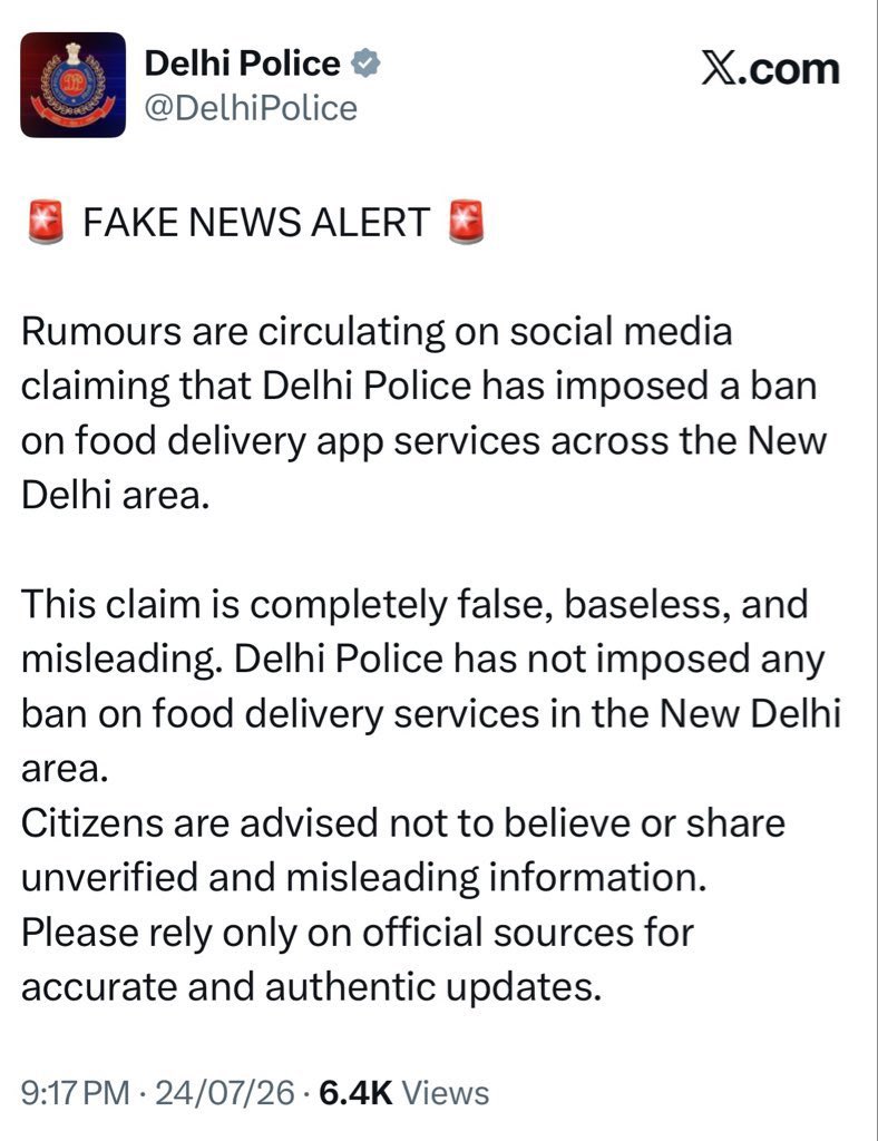 MahuaMoitra's tweet photo. Am laughing as I fall asleep . @DelhiPolice  is running a comedy show…. Left hand doesn’t know what the right is doing!! https://t.co/fbSXRjV7Ax