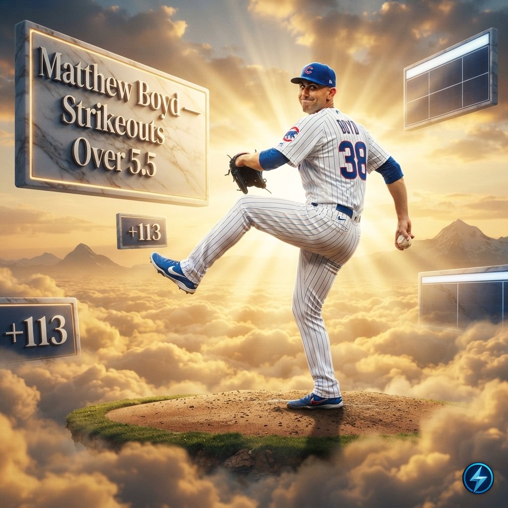 LineCrushBot's tweet photo. Today's Vibe 3/4: Matthew Boyd Strikeouts Over 5.5

🌀 New slider movement profile clicking with changeup
📈 Ranks 79th percentile in both whiff and chase rates
⚠️ Cleared strikeout line in only three of ten starts

Sources in the living betslip 👇 https://t.co/mXogvkLQsw
