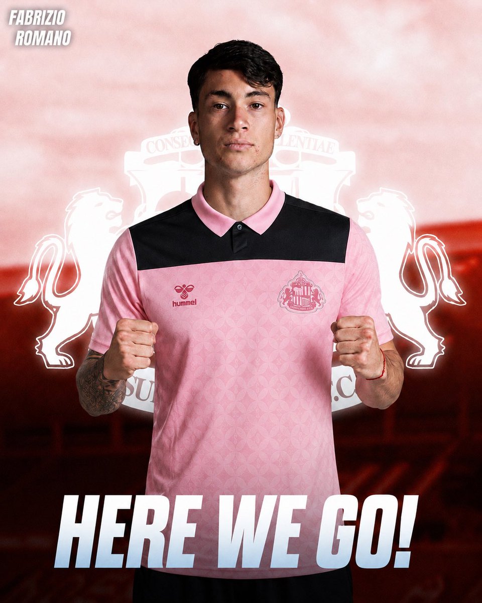 vinny_brand2's tweet photo. 🚨💣 EXCLUSIVE: Matias Soulé to Sunderland, HERE WE GO!

#SAFC agree deal with Roma for package reaching €40M add-ons included.

Player side already agreed weeks ago with move now imminent.

Soulé set for medical and contract signing.🔴⚪️🇦🇷 https://t.co/vHuDus0pFd