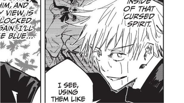 artdiseasee's tweet photo. if i had to remind myself on his expressions from when gojo was fighting toji, i’d probably end up bawling my eyes out due to how he looked confused, confident at times + then scared here ☹️ https://t.co/HaUjiDcyLh