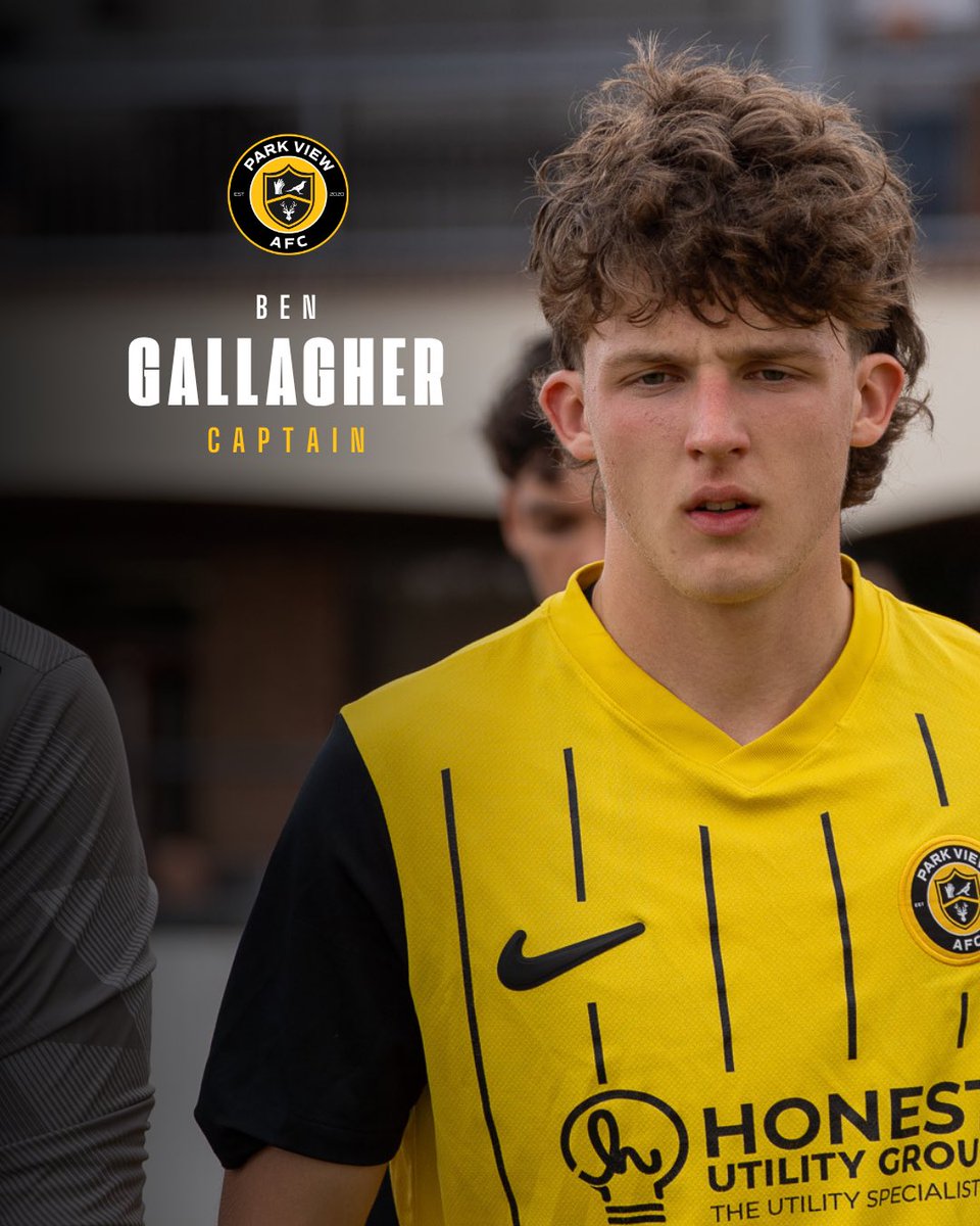 ParkViewAFC's tweet photo. 🟡⚫️🗞️©️ We are delighted to announce the appointment of Ben Gallagher as First Team Captain for the 2026/27 season!!!

🙌 We would like to send a massive congratulations to Ben on his appointment &amp; can’t wait to see him lead the lads this season!!!

#PVAFC https://t.co/VH4AuQRSW8