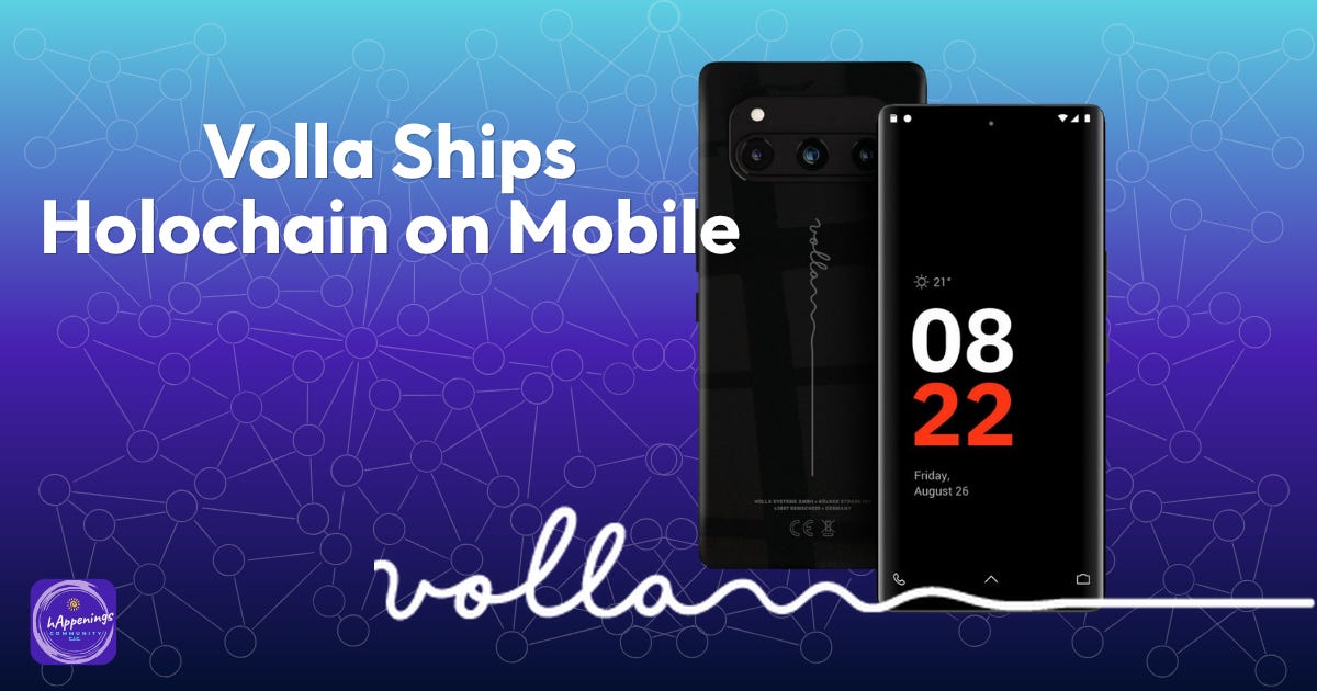 Hessu357's tweet photo. #Holochain #Holo #Holofuel #Holofamily #Holoverse #Holomonday #Unyt #Web3 #Dweb #Depin #RWA
New hAppenings article.
->https://t.co/nN5dIYVDC9 https://t.co/f0XlqxI1eS