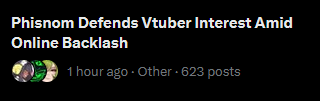 DinkDaBird's tweet photo. Reading through this is a rollercoaster cause I don't care much for who's being dunked on but every detractor is trying to claim that he's the same as all the *other* predators within the fnaf space (great fandom btw) because he has an alt fan account that likes this vtuber https://t.co/ky8mypuvNL