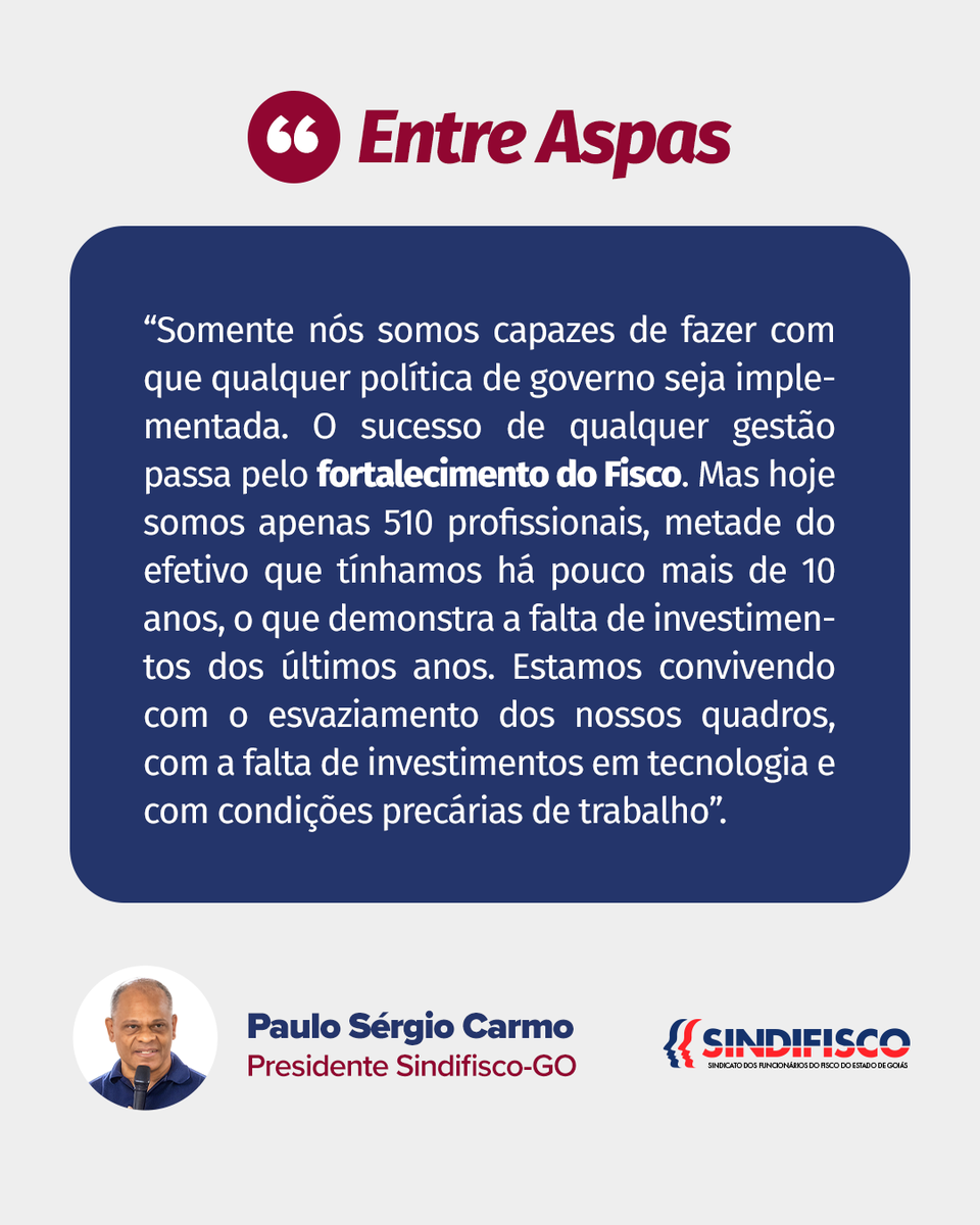 sindifiscogo's tweet photo. Durante a recepção ao pré-candidato ao Governo de Goiás nas eleições de 2026, Marconi Perillo, realizada na quinta-feira (23), no Sindifisco-GO, o presidente da entidade, Paulo Sérgio Carmo, apresentou um panorama da administração tributária estadual. Confira no ‘Entre Aspas’! https://t.co/6q26P67xxA