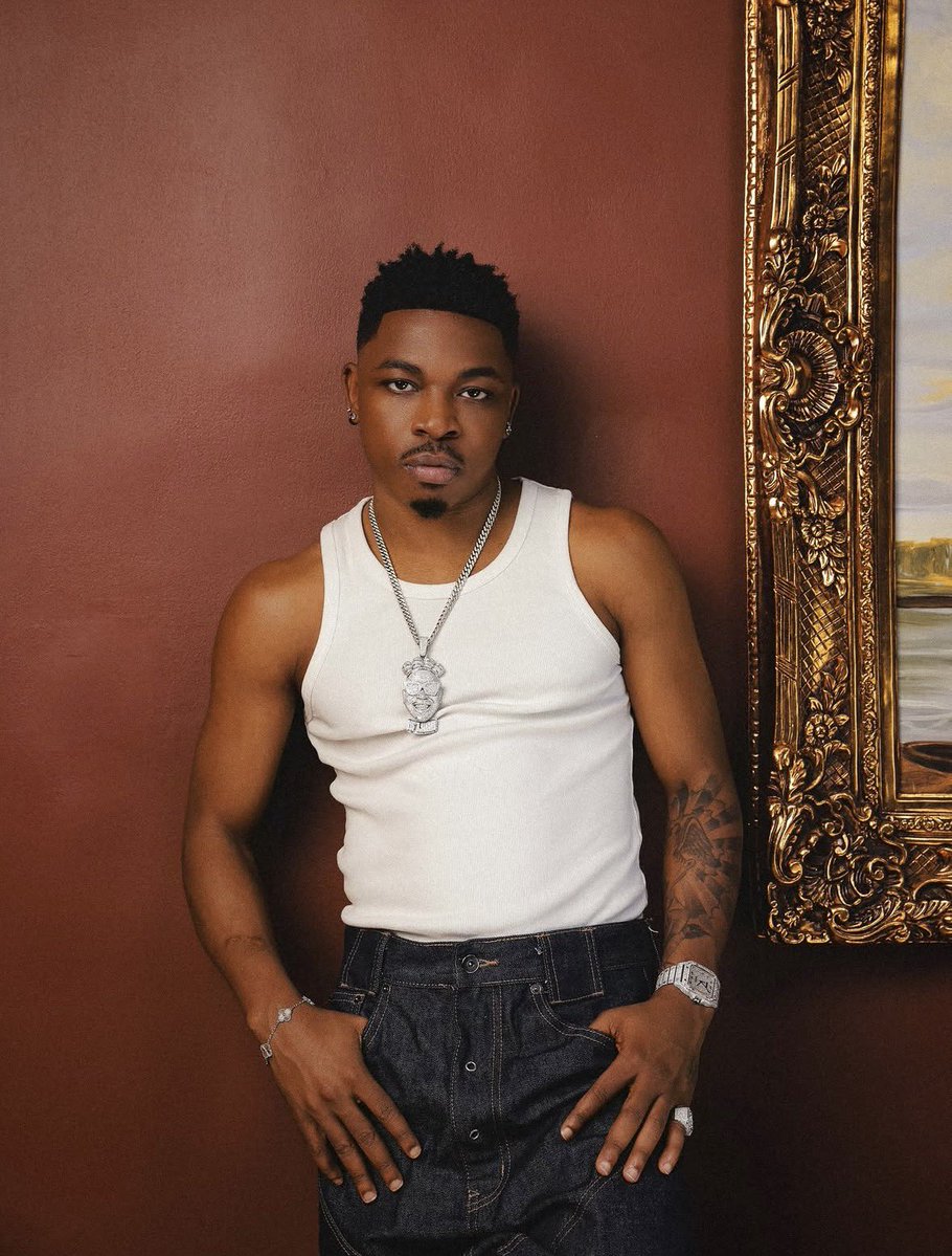 NOTJUSTOK's tweet photo. Mayorkun unveils new hairstyle 💇‍♂️ 🚨

How does he look? https://t.co/DgMK32C5ZI