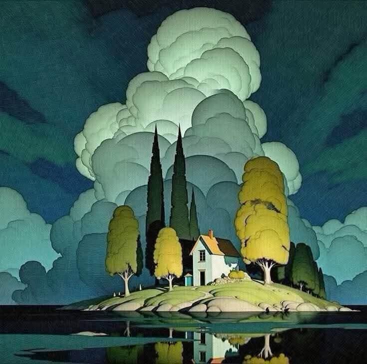 LuizSantosMusic's tweet photo. Early Evening, 2026 by Steve McDonald (Canada, b.1970).
Illustration, mixed - media | n.d.
Courtesy of The Other Side of Art https://t.co/TWRzf1Yy2w