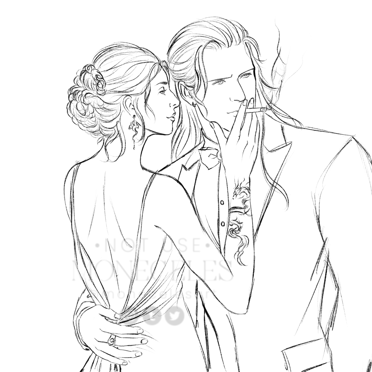 moneceles's tweet photo. Wip Modern #daemyra https://t.co/gOApckjiDs