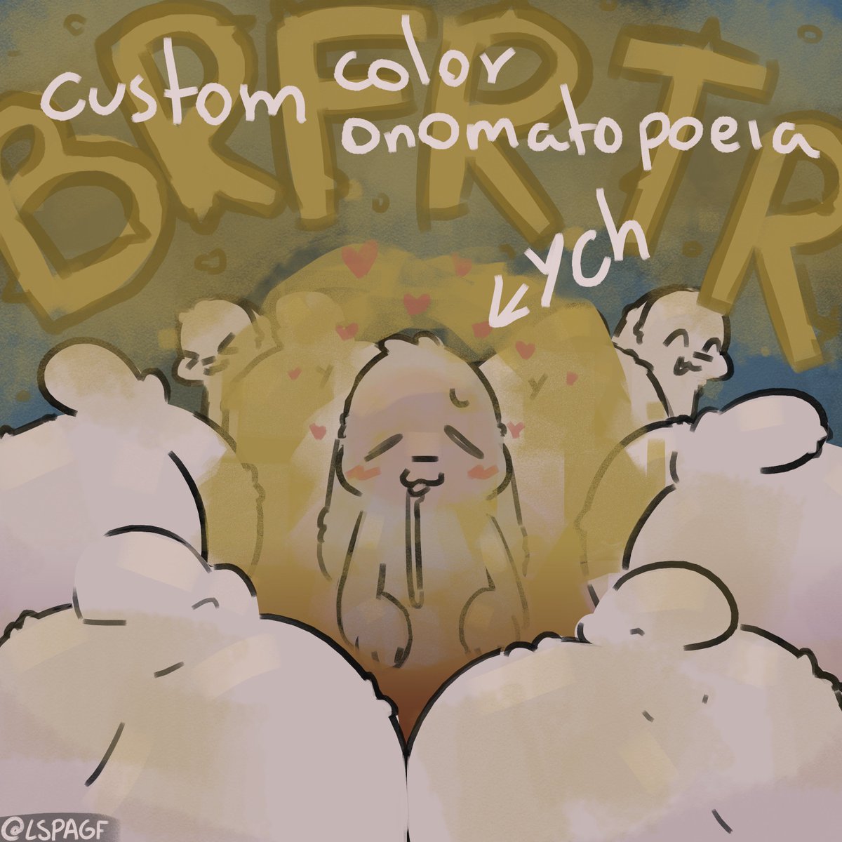 LSPAGF's tweet photo. ych in bunny fart heaven :3
20$
DM me or send me a frq on discord (lspagf) if interested!!!!!
#fart https://t.co/5IJ9Iuolhy