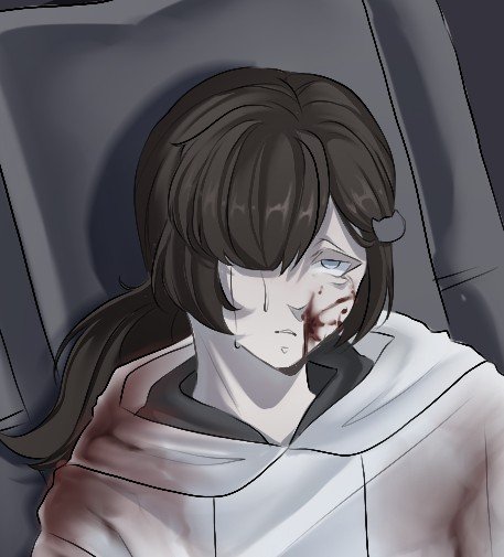 Avang0's tweet photo. My fancy drawing tablet and Clipstudio subscription watching me finish another artwork on my iPad #outlast #outlastoc #outlasttrials https://t.co/dSXzugRM9s