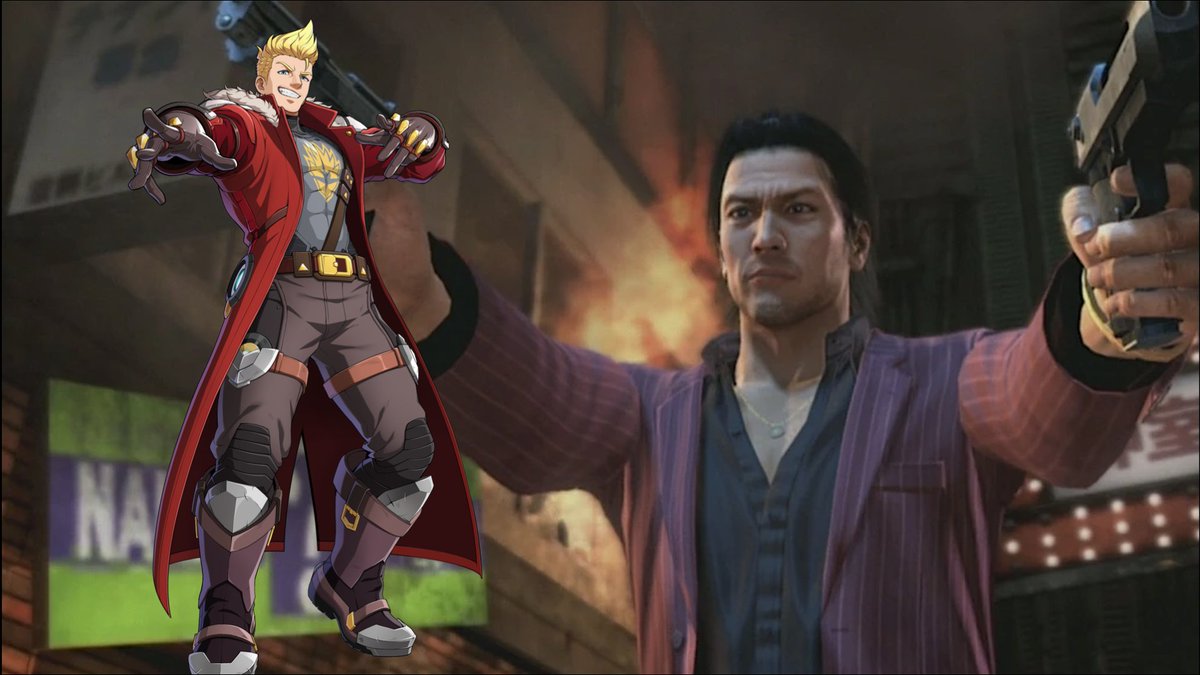 Brunty023's tweet photo. My Yakuza bias is showing, I'm sorry... https://t.co/y6KXddaEsn