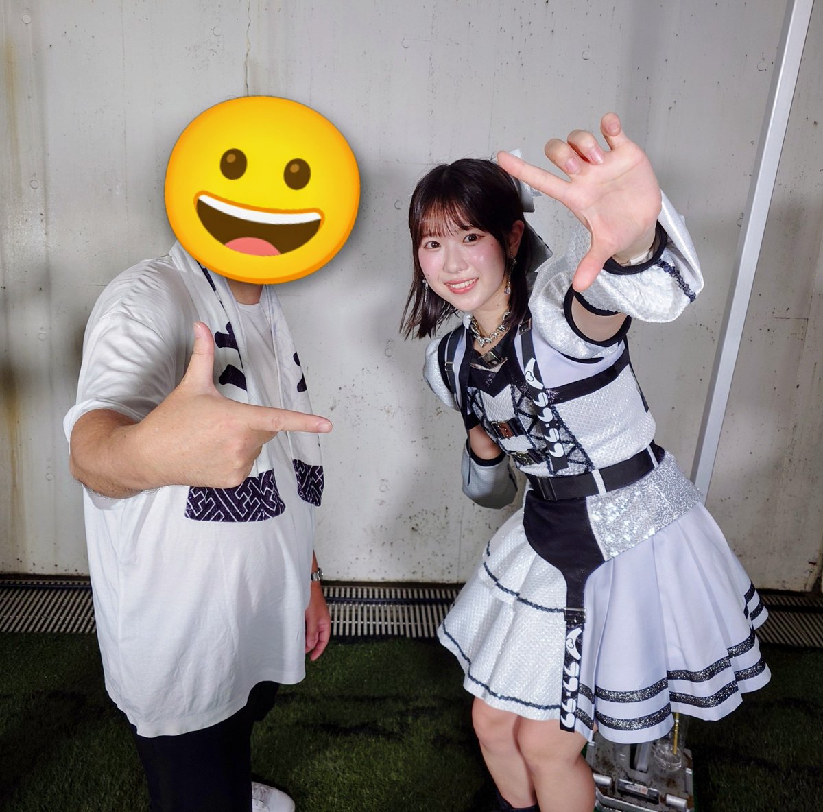 fu_na777's tweet photo. 2026/07/24
#なんとかなるなる Laugh & Smile リリイベ
📍アーバンドック ららぽーと豊洲
     シーサイドデッキ メインステージ

あの天気で開催出来たのめっちゃ流れ来てる⁉️
ボブのハーフアップというのか分からんけどこの髪型かわいい🤍
まあ何してもかわいいんですがね！
（いつも言ってる笑）
#佐々木楓菜 
#ラフラフリリイベ 
#ラフラフ