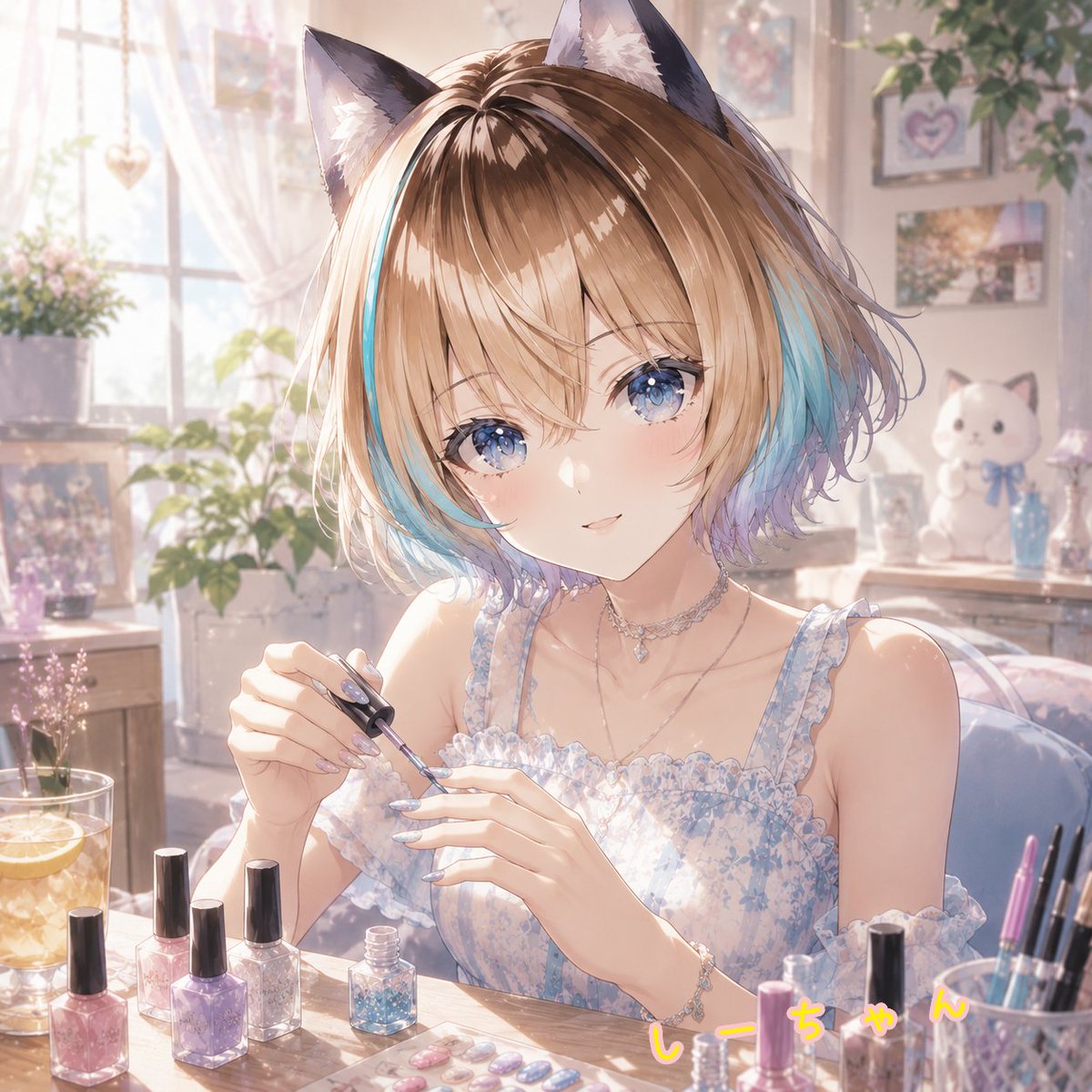 seaseach20's tweet photo. おはしーฅ^•ω•^ฅ✨
いっちゃんから素敵な画像もらってまし（た…）気づいてなかった( ´ﾟДﾟ`)いっちゃんごめん💦
めちゃくちゃ可愛い✨
ありがとう💖リアルしーちゃんにソックリです笑

今日はお仕事一段落したので久々に配信するよー！
遊びに来てね🤗
https://t.co/kTw9Y1Eo8I

@clgl3Ka https://t.co/bcMcwfWUvB