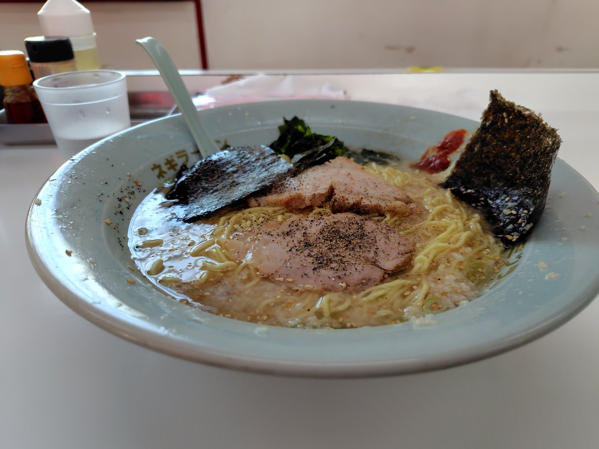 Momozi14's tweet photo. 土曜日休みは朝ラー🍜 https://t.co/oC9WTSdvAv