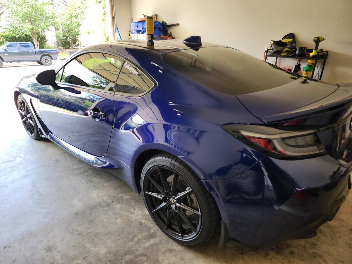 RubyTheYeen's tweet photo. Finally  got my tiktok handle on my baby 😋🖤🖤 ill also be kinda makin this account updates on my car (violet) along with vr stuffs https://t.co/YPJC87ez2a