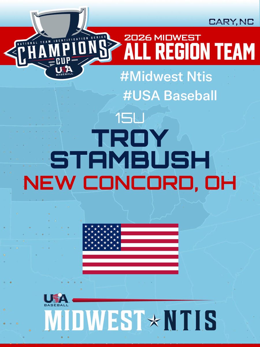TroyStambush_3's tweet photo. Extremely blessed to be representing the Midwest at the Champions Cup in Cary NC. https://t.co/0AXKMW2OEt