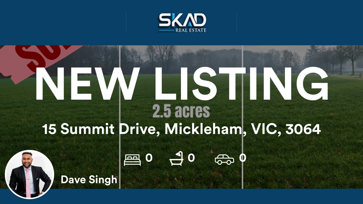 davesingh77's tweet photo. 📍 15 Summit Drive, Mickleham, VIC, 3064

My latest listing on RateMyAgent.

https://t.co/yLQyk8eFKi

...
#ratemyagent #realestate #SKAD_Real_Estate https://t.co/LMjGiL5npZ