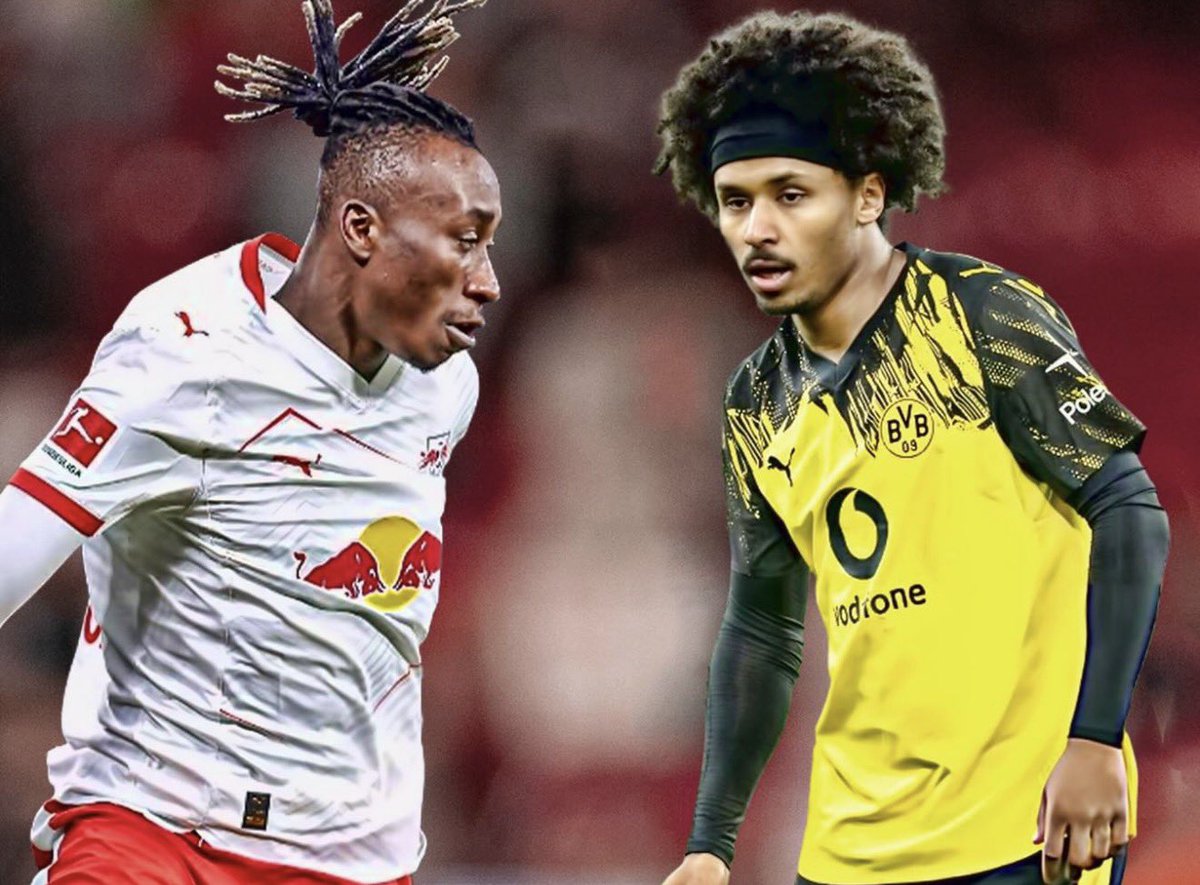 SeydinaOfficial's tweet photo. Pour les barcelonais qui seraient tentés de nous vanner …

Statistiques en Bundesliga la saison dernière :

• Adeyemi : 7 buts, 4 passes décisives 

• Diomande : 12 buts, 8 passes décisives 

Level 🔥 https://t.co/G0OBXwn5e6