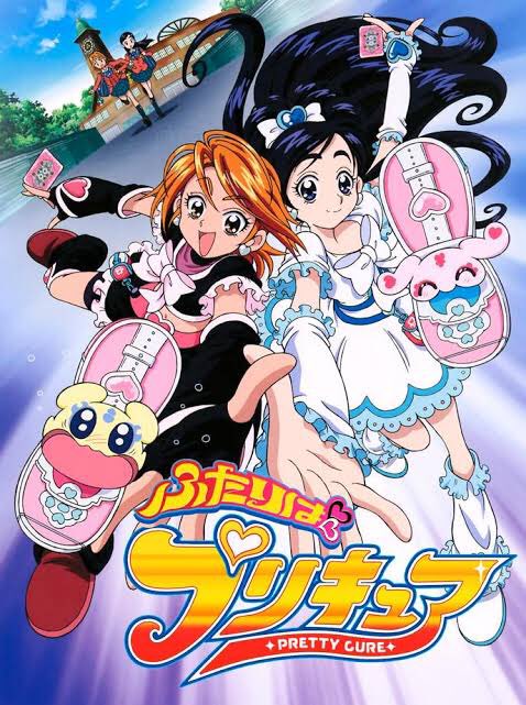 anomanches18's tweet photo. @1111garf1111 The hundred of series of pretty cure being the equivalent of power rangers/ tokusatsu  for girls (kinda)  are an example https://t.co/0IUaOHFujf