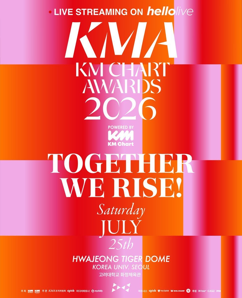 H2H_Lovers24's tweet photo. Hearts2Hearts Schedule Today
Saturday, July 25, 2026

📹 KM Chart Awards (KMA) 2026
🕓 16.00 KST - Red Carpet 
🕡 18.30 KST - Awards 
Streaming link : 
🖇️ https://t.co/59xJiDnmbC
🖇️ https://t.co/MR05jwz6W1

#Hearts2Hearts #하츠투하츠 #H2H
@Hearts2Hearts https://t.co/I0ODWM0Q8A