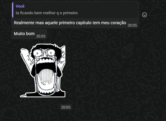 LukDukPuk's tweet photo. fizero figurinha de uma cena do kaua no segundo cap aksdkasdk https://t.co/i6uJ0uPnpE