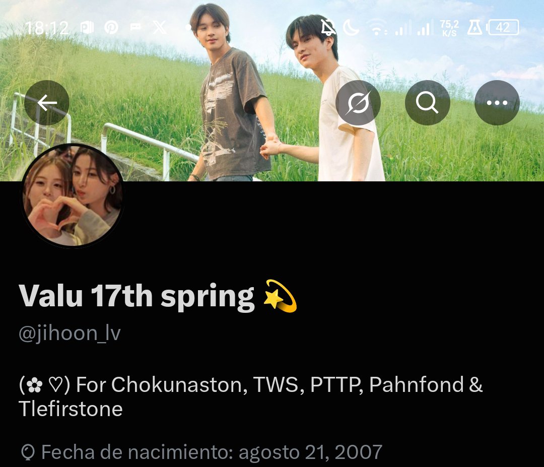 jihoon_lv's tweet photo. @ppwlvs_c She/her
18 años y bi :b https://t.co/kCxI9YZrGC