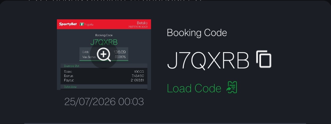 Chuchaa07's tweet photo. 20 odds - QSG3PY

50 odds - P4SSSJ

100+ odds - J7QXRB https://t.co/B2jgLsscPI
