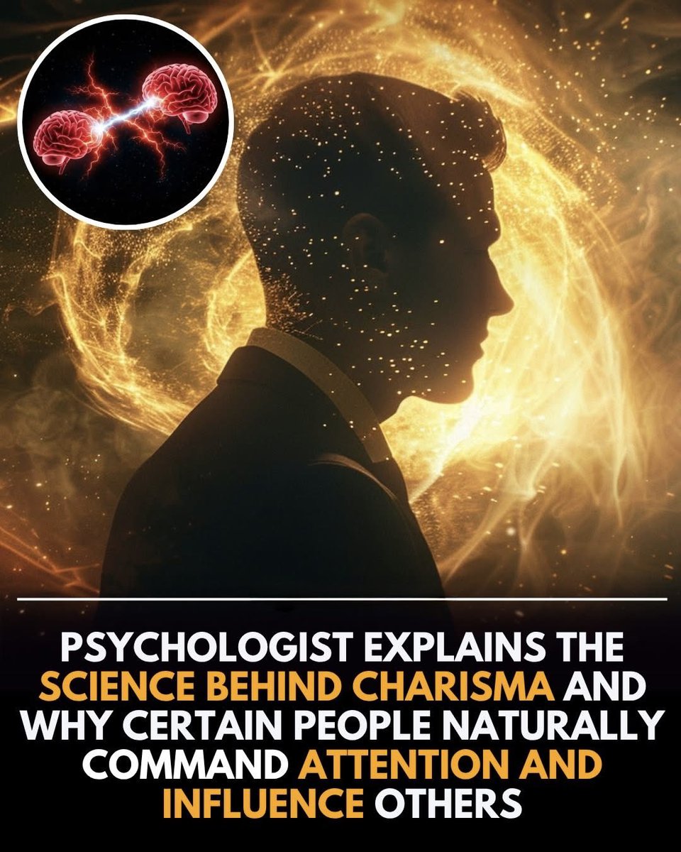 scitechgirl's tweet photo. 🧠 The Hidden Science Behind Magnetic People

Ever met someone who instantly grabs everyone's attention? It might not be luck—it could be your brain at work.

Research suggests that genuine gestures, confident body language, and active listening can activate the brain's mirror neuron system, helping people feel a stronger connection. In meaningful conversations, brain activity between two people can even become more closely aligned, making the interaction feel memorable.

The best part? Charisma isn't a gift—it's a skill you can learn.

Source: Iacoboni, M. Mirroring People: The New Science of How We Connect with Others. Farrar, Straus and Giroux.