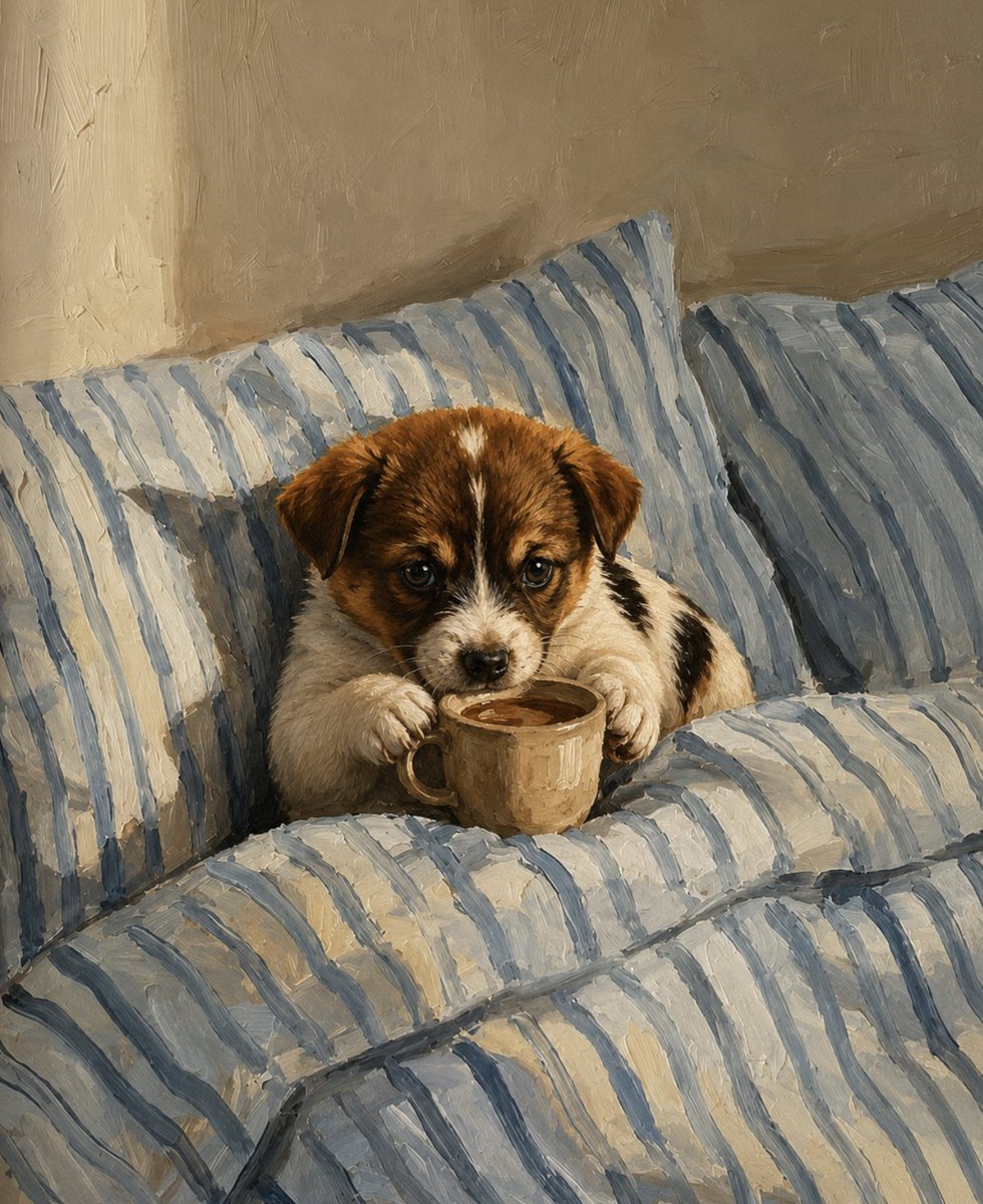 TheLittleDoufu's tweet photo. good morning hoomans 🐶 https://t.co/aqkrMkFQgx