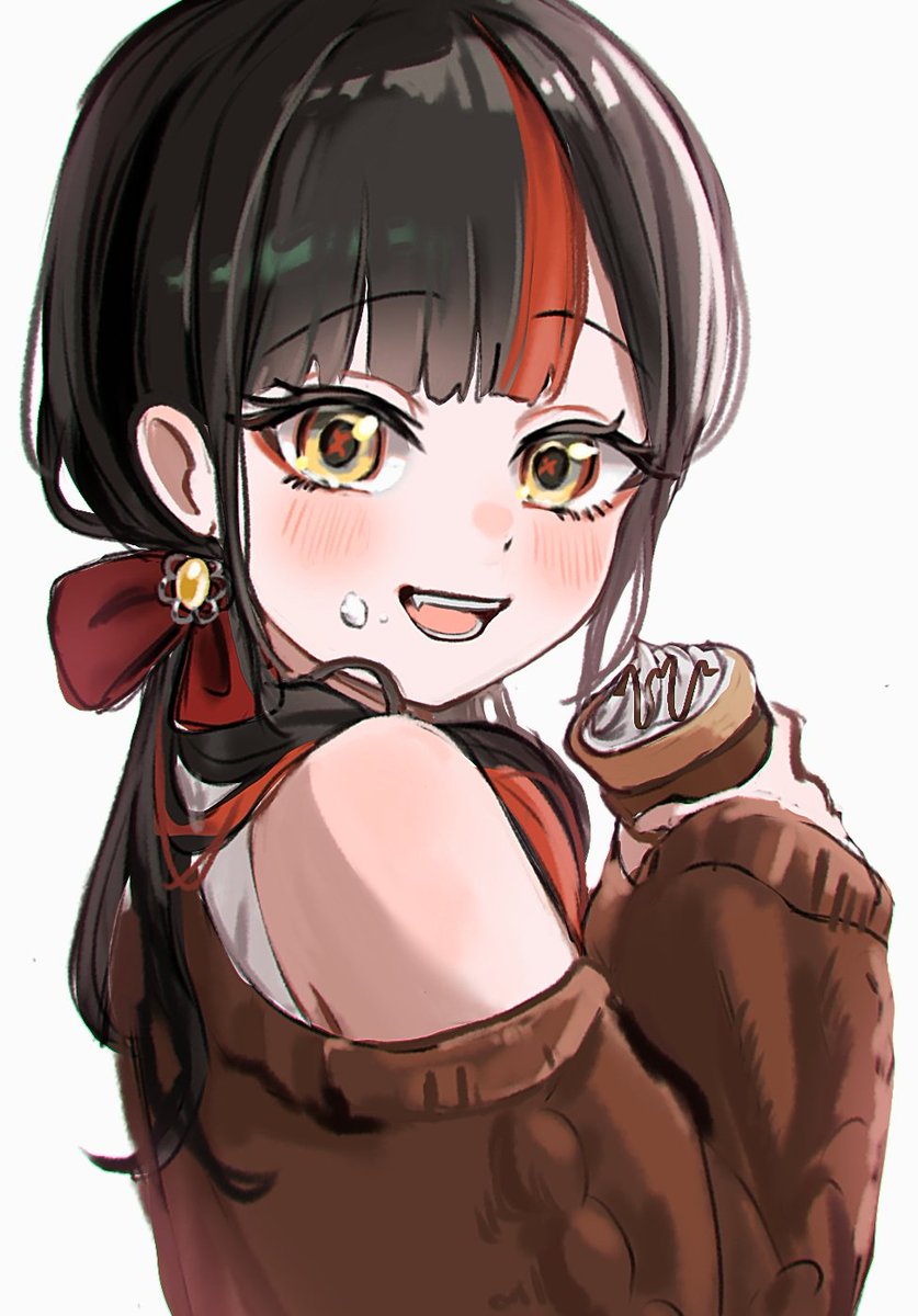 hanagumorimoa's tweet photo. 「このクレープめっちゃ美味しくない?!」
#はなびの標本 https://t.co/YmEOl0mRmu