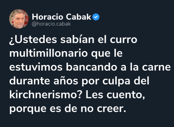 matiaslongoni's tweet photo. Sturzenegger tiene quien lo defienda, ja
Pero voy a empezar a corregir a estos imbéciles que hacen propaganda berreta con cualquier cosa. https://t.co/lGKUlvd7il