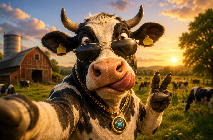 cowcoinct's tweet photo. First country to tokenize cows.

Naturally I became famous. https://t.co/rl2XgleWJz