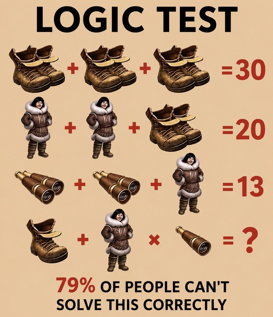 m444k_'s tweet photo. Take 30 seconds and prove you’re smarter than most. 🧩 https://t.co/A0mWKQzvby