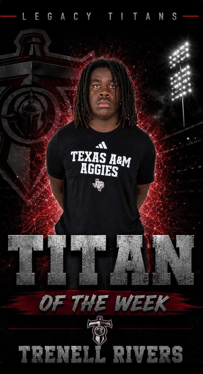 LegacyTitansFB's tweet photo. Titan of the Week selections 🫡: 
Eli Kelly @EliKelly2027 
Treynell Rivers @Treynellrivers 
Kody Ballard @Kody_1z https://t.co/wbEMQ6nJvd
