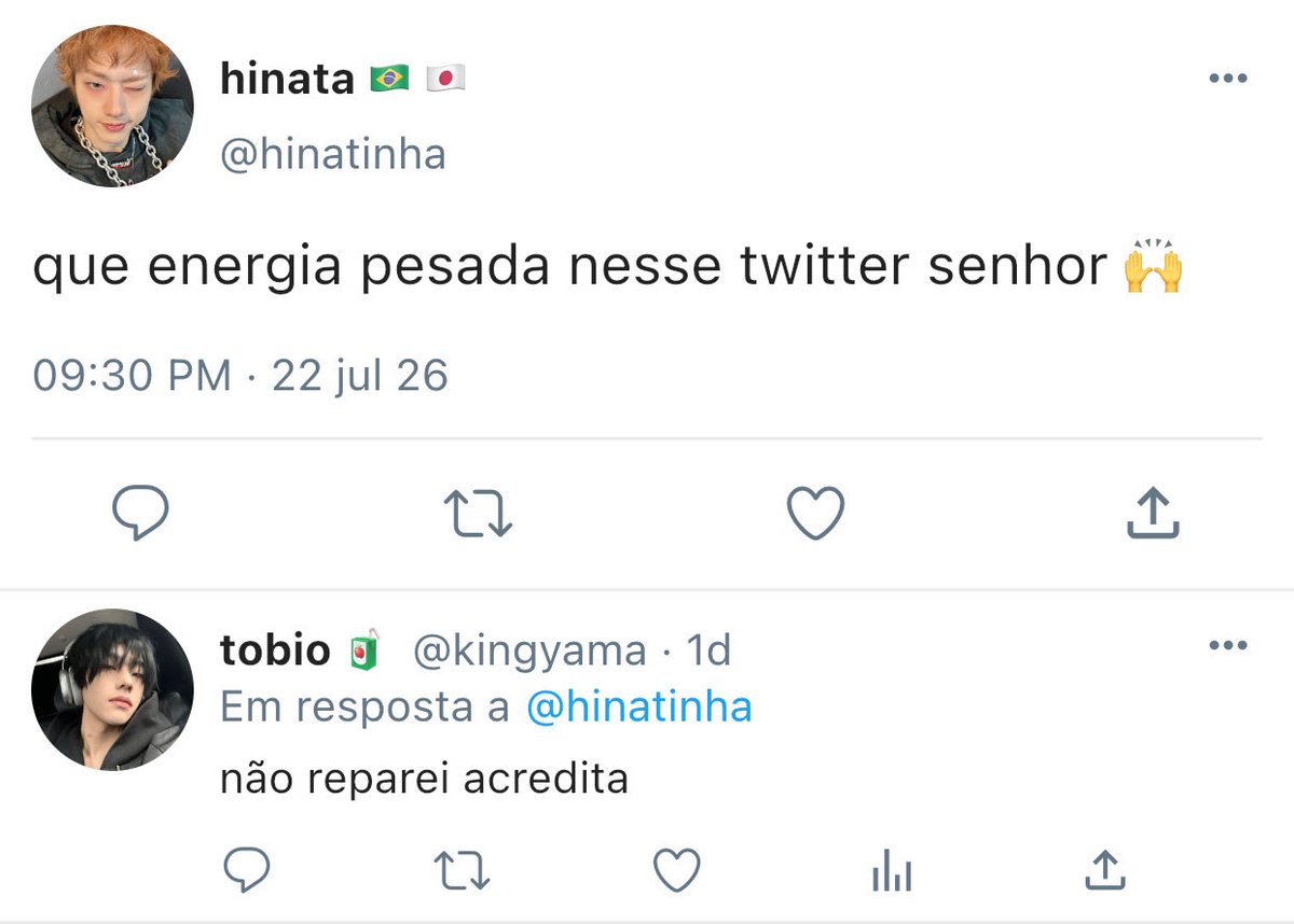 tobiokiitty's tweet photo. Kagehina AU - 🤒
Kageyama sempre achou que tinha um autocontrole invejável. Atsumu decide provar o contrário.
Seu novo passatempo? Flertar com Hinata só para ver até onde o "Rei" consegue suportar antes de perder a cabeça.
E Hinata? Aparentemente, está alheio a essa confusão. https://t.co/uVtny1DJXj