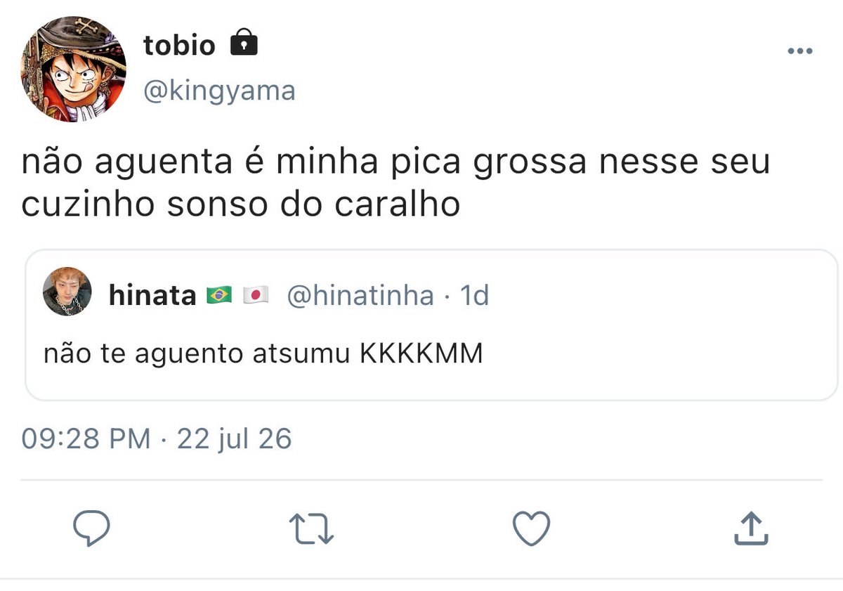 tobiokiitty's tweet photo. Kagehina AU - 🤒
Kageyama sempre achou que tinha um autocontrole invejável. Atsumu decide provar o contrário.
Seu novo passatempo? Flertar com Hinata só para ver até onde o "Rei" consegue suportar antes de perder a cabeça.
E Hinata? Aparentemente, está alheio a essa confusão. https://t.co/uVtny1DJXj