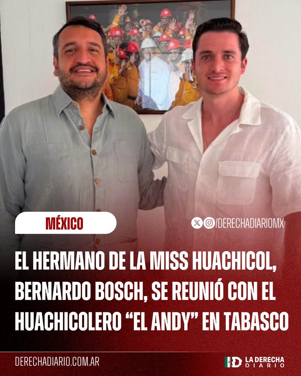 LauraMex's tweet photo. A estas alturas debería darles vergüenza tomarse una foto con los narco saqueadores de Morena.

El hermano de Fátima Bosch, se reunió con el huachicolero Andy López Beltrán en Tabasco.

Nada bueno para México surge de esas reuniones. 

#MorenaNarcoPartido https://t.co/H04MoDhGIb