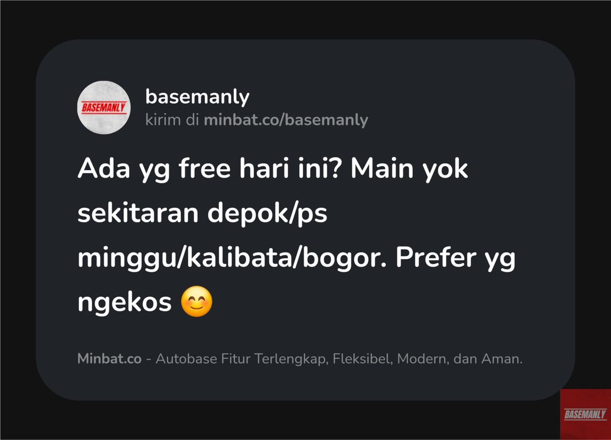 BUKAN BASE RATED tweet media