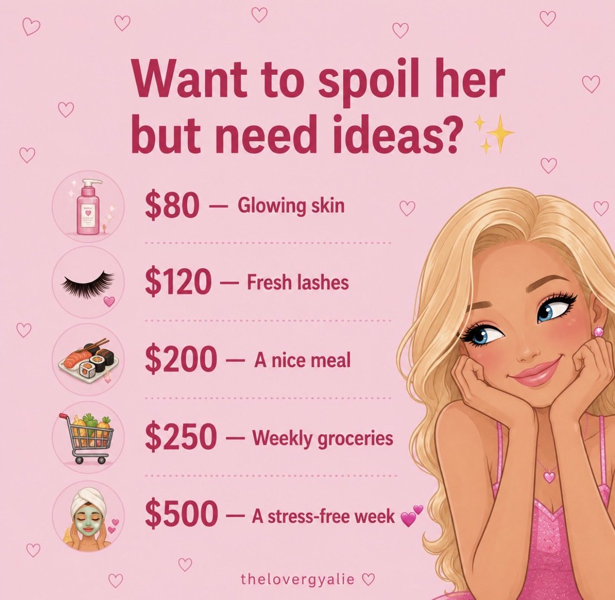 thelovergyalie's tweet photo. Spoil her right or don’t bother ✨ https://t.co/i7SBeIXt27