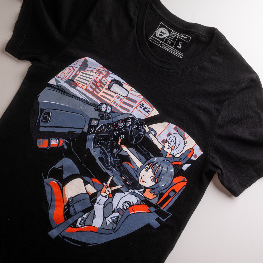 Boomslank's tweet photo. 3 brand new drops are now available online.
Otaku tee, Drive tee and the Airport tote bag. https://t.co/KNHVBGJtpf