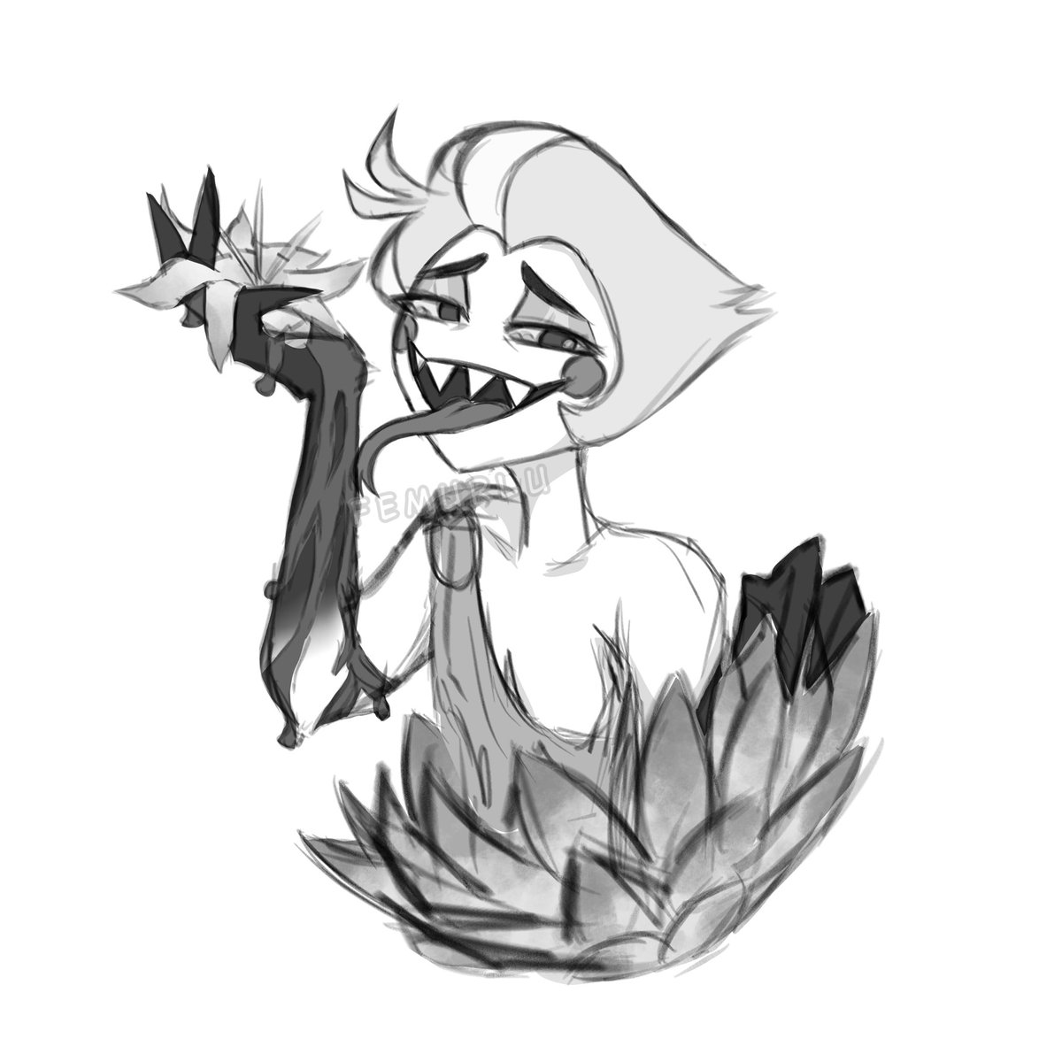 femurlu's tweet photo. He is seriously too cute huh #luciferhazbinhotel https://t.co/flCcrL7X0q