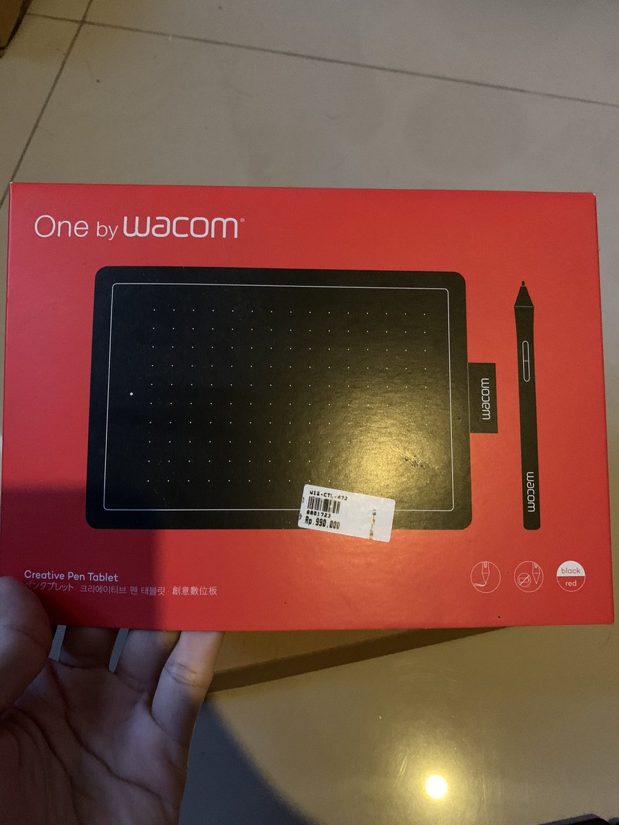 unchainedrythmm's tweet photo. WTS/Jual One by Wacom Small CTL-472

Kondisi bekas pemakaian ringan buat bekas digital sculpting, fungsi semua normal, kelengkapan semua ada dan masih ori bawaan, nib cadangan belum dipakai sama sekali. 

HARGA 350k NETT, udah murah ya yg nego gaakan direspon thanks :D

#zonauang https://t.co/mstRi9mc49