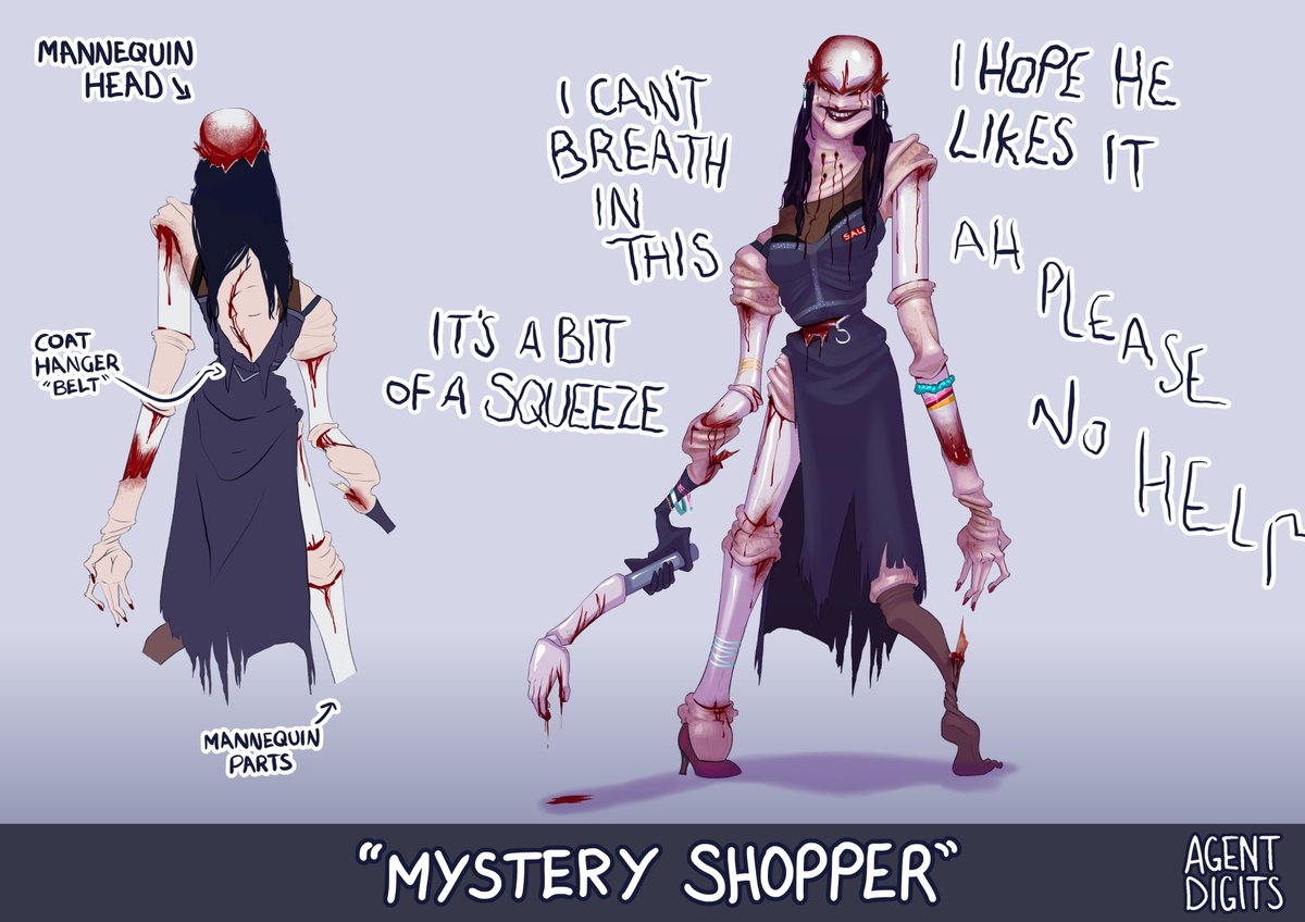 AgentDigits's tweet photo. They are both... DONE!

... I can rest

#DBD #Deadbydaylight #DBDcosmeticcontest https://t.co/G9hbOQ6UUR