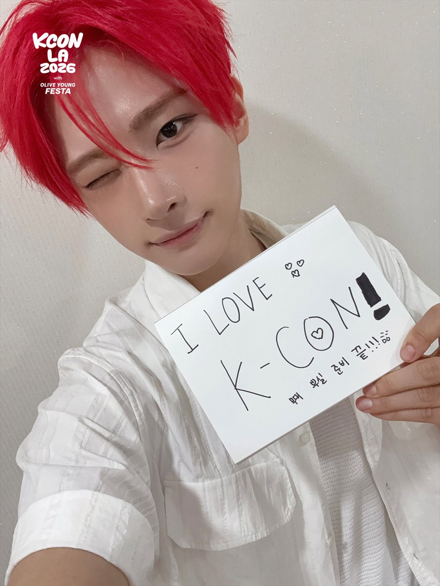 kconusa's tweet photo. [#KCONLA2026] #ONEPACT CHECK-IN REWARD for KCONer! 🎁

Handwritten message for &♥✍️

&♥에게 전하는 손글씨 메시지 ✍️

-
𝐆𝐄𝐓 𝐘𝐎𝐔𝐑 𝐓𝐈𝐂𝐊𝐄𝐓 𝐍𝐎𝐖!
🎟️ https://t.co/ANYHzUuKb5

🔗Ticket Info
https://t.co/iJRABamsFz

-
KCON LA 2026
AUG 14-16
https://t.co/0wcVXgZVPl Arena, LA Convention Center

Let’s #KCON