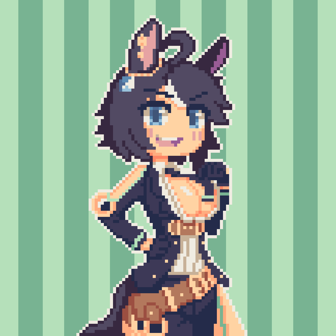 labakatei's tweet photo. Fuji Kiseki
#umamusume #pixelart https://t.co/7eFFwXLSG1