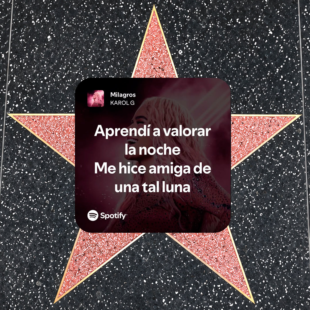 SpotifyColombia's tweet photo. @karolg ¿estaba cantando una canción o haciéndonos un spoiler? https://t.co/CifUHRWFiC