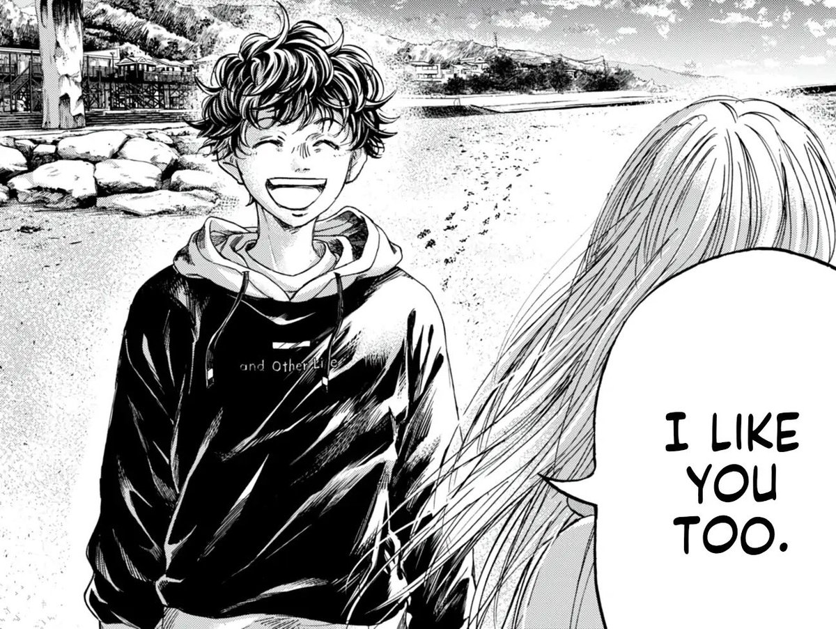 keiuzuki's tweet photo. A football manga with one of my favourite love confessions 😭💕

Ashito and Hana's romance will always be precious. https://t.co/zueL5norpW